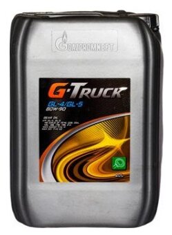 G-Truck 80W90 Gl-4/Gl-5 20 Л (Масло Трансмиссионное) G-Energy арт. 253640022