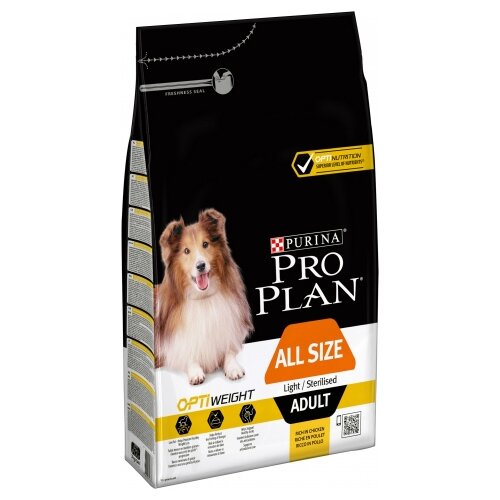 фото Сухой корм для стерилизованных собак Purina Pro Plan Optiweight курица с рисом 3 кг