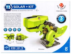 Конструктор CuteSunlight Toys Factory 2125A Solar Kit 3 в 1 Динозавр