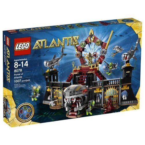 Конструктор LEGO Atlantis 8078 Ворота Атлантиды, 1007 дет.