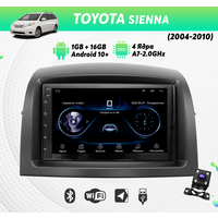 Автомагнитола для TOYOTA Sienna (2004-2010) на Android (Wi-Fi, GPS, Bluetooth) +камера