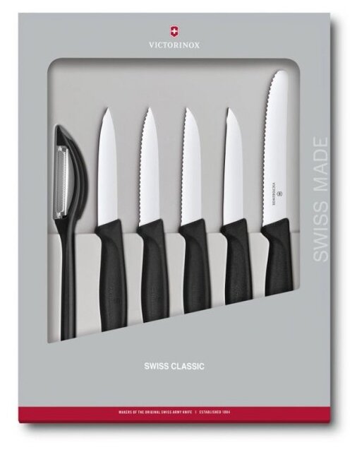 Набор кухонных ножей VICTORINOX Swiss Classic Kitchen [6.7113.6g]