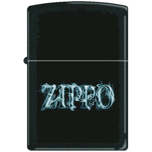 Зажигалка с покрытием Black Matte Zippo арт. 218 SMOKING