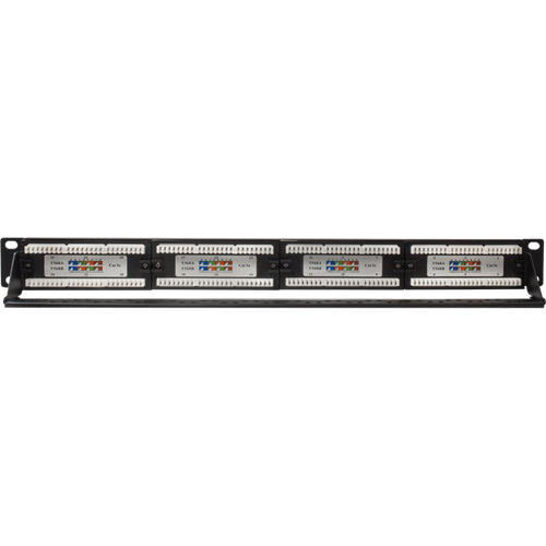 Патч-панель 19', 24хRJ-45, UTP, Cat.5e, 1U SUPRLAN 10-0403