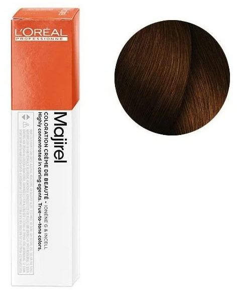 L'Oreal Professionnel Majirel стойкая крем-краска для волос, 4.45 шатен медный красное дерево, 50 мл