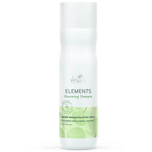 Обновляющий шампунь Wella Elements, 250 мл