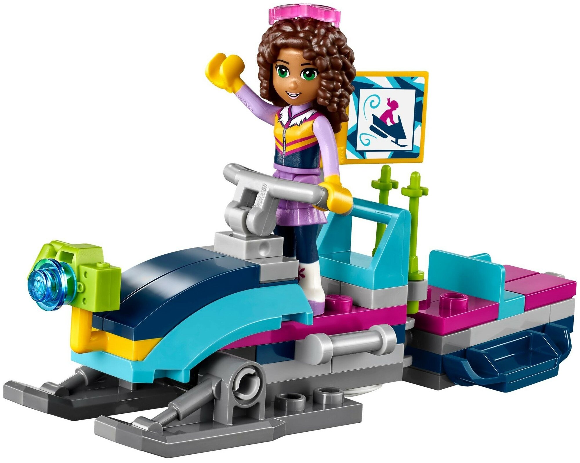 LEGO Friends Горнолыжный курорт: шале - фото №10