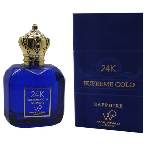 Парфюмерная вода Paris World Luxury 24K Supreme Gold Sapphire 100 мл.