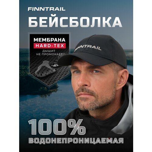 Бейсболка Finntrail, размер one size, черный