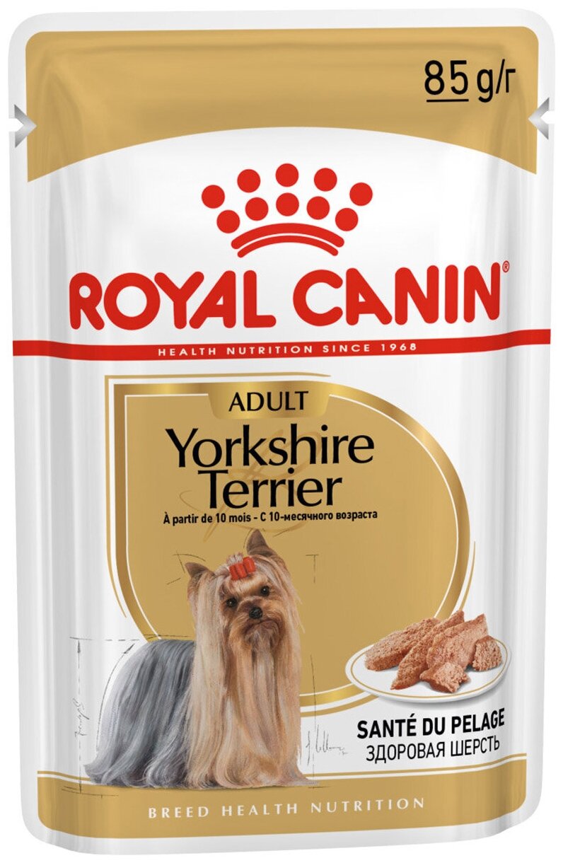 Royal Canin Adult Yorkshire Terrier // Корма для собак / Влажные корма (85 гр)