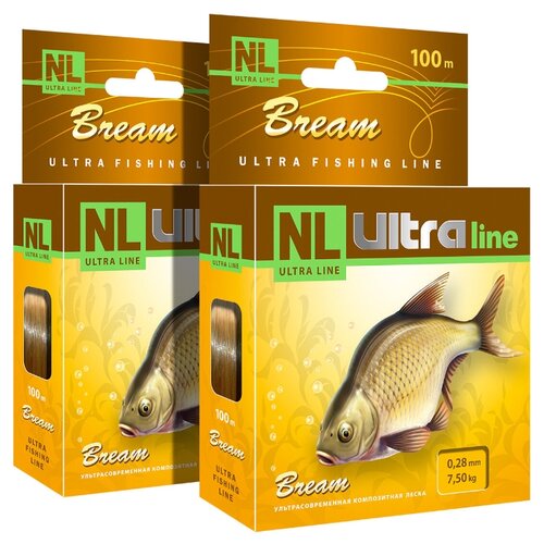 фото Леска nl ultra bream (лещ) aqua