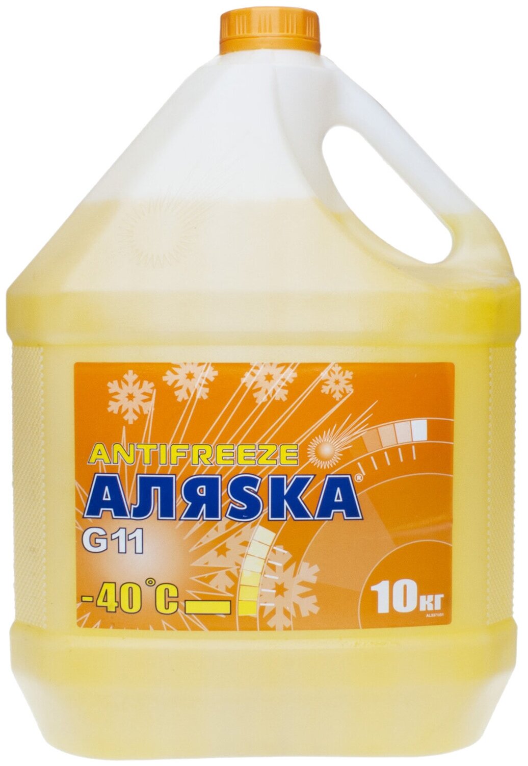 DELFIN GROUP 5371 Антифриз Аляска yellow - 40 G11 10 кг