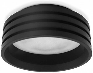 Встраиваемый точечный светильник TN302 SBKчерный песок GU5.3 D92*60