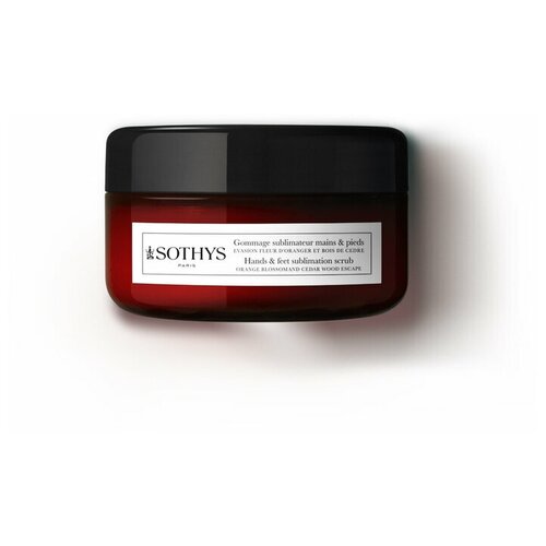 Sothys, Скраб для рук и ног Hands & Feet Sublimation Scrub Orange Blossom and Cedar Wood Escape, 100 мл