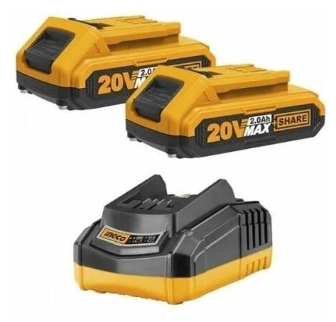 Аккумуляторный ударный шуруповерт Li-Ion 20В,Ingco CIRLI2002 INGCO_Powertools - фото №4