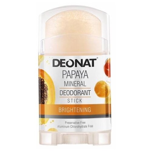 Дезодорант-Кристалл ДеоНат с экстрактом папайи, стик, 100 гр