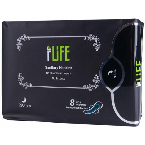 iLife Greenleaf Анионовые гигиенические прокладки дневные 10 шт