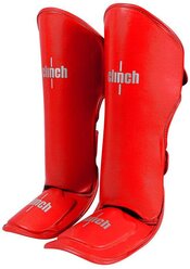 Защита голеностопа Clinch Shin Instep Guard Kick C521, р. XL, красный