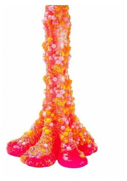 Crunch-slime Ssnap с ароматом клубники, 450 гр. Волшебный мир - фото №2