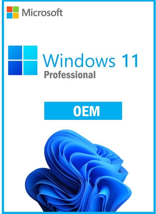 Microsoft Windows 11 Pro, электронный ключ, oem (с привязкой к мат. плате)