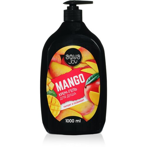 Гель для душа Aqua Joy Mango 1 000 мл. гель для душа treaclemoon гель для душа задумчивое манго her mango thoughts bath