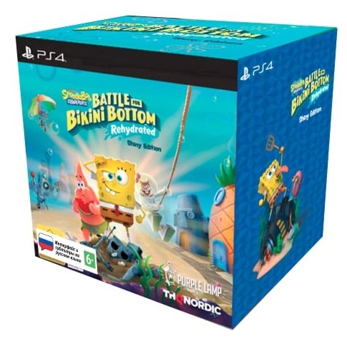 Игра для PS4: SpongeBob SquarePants: Battle For Bikini Bottom -Rehydrated Shiny Edition