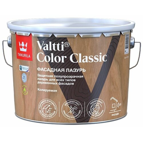 Антисептик Tikkurila Valtti Color 9 л, полуматовый