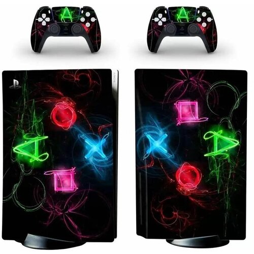 Набор наклеек на игровую консоль Sony PlayStation 5 Disc Edition защитная 129000₽