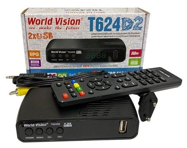 ТВ-тюнер World Vision T624 D2