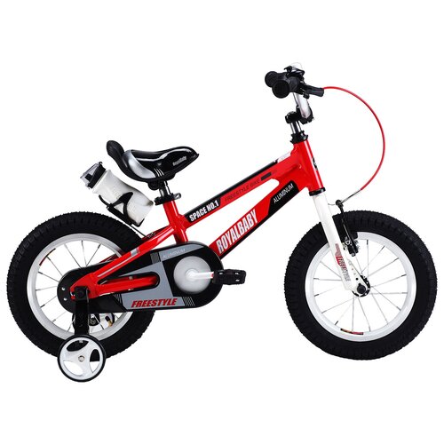 фото Детский велосипед royal baby rb14-17 freestyle space №1 alloy alu 14 красный (требует финальной сборки)