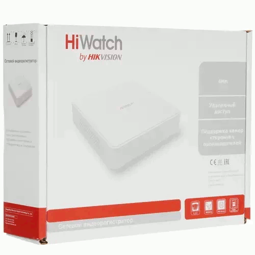 IP-видеорегистратор HiWatch DS-N204(C) - фото №10