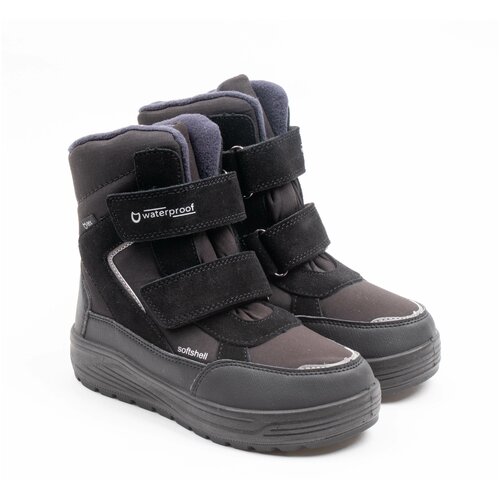 фото Ботинки котофей 654851-42 (черный, мальчик, 32 / 20,5 см)