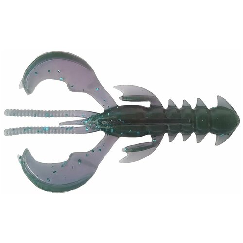 Силиконовая приманка Рак Yaby 80 мм Фиалка Fialka 5 шт уп 220₽