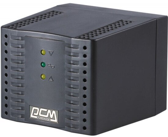 Стабилизатор напряжения Powercom Tap-Change TCA-1200 Black