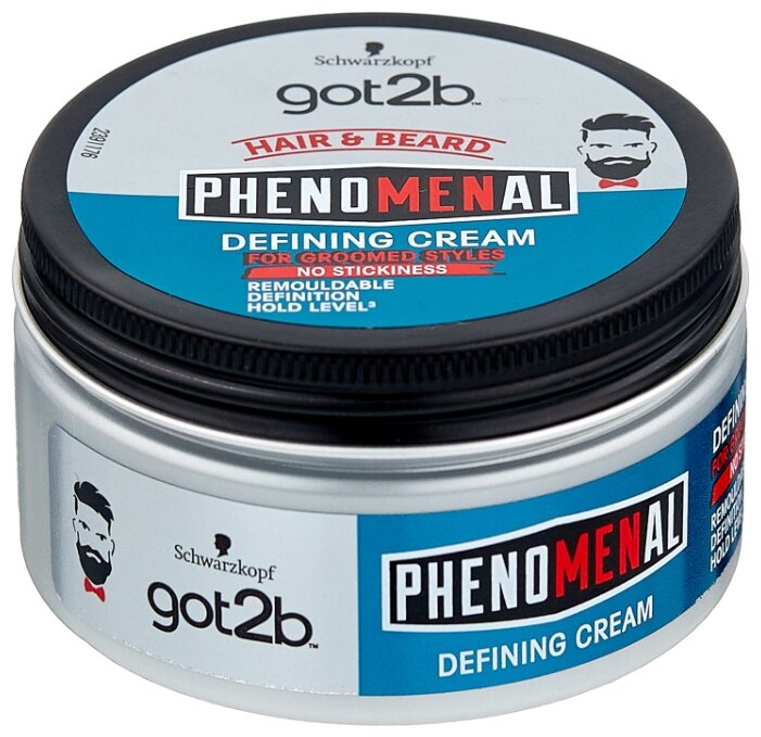Got2b Крем для волос и бороды PhenoMENal Defining Cream