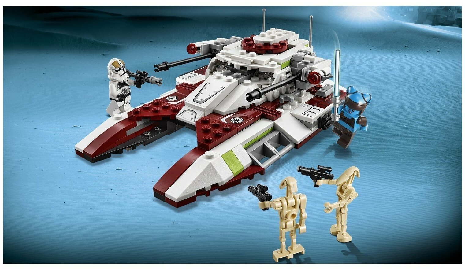 LEGO SW Боевой танк Республики - фото №12