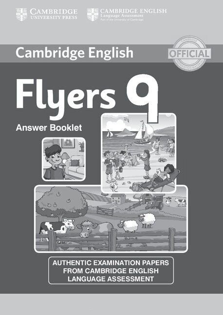Cambridge ESOL "Cambridge Young Learners English Tests Flyers 9 Answer Booklet"
