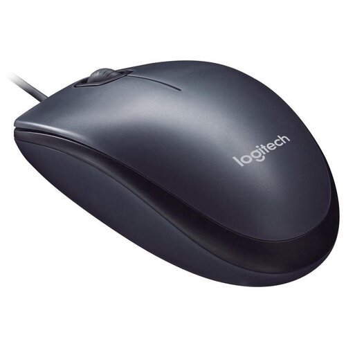 Мышь компьютерная Logitech M90 Black/Grey USB (910-001794/910-001793), 1 шт. мышь logitech mouse m90 black usb