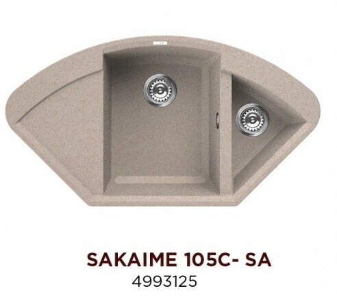 Кухонная мойка Omoikiri Sakaime 105C-SA