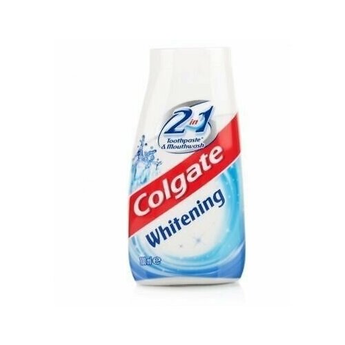 Зубная паста Colgate отбеливающая 100 мл (Из Финляндии) зубная паста с древесным углем 75мл