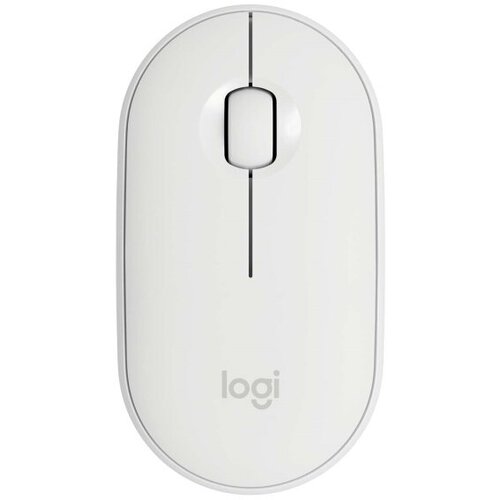 Мышь беспроводная Logitech Pebble M350 Off-White мышь беспроводная logitech pebble m350 1000dpi bluetooth wireless usb белый 910 005716