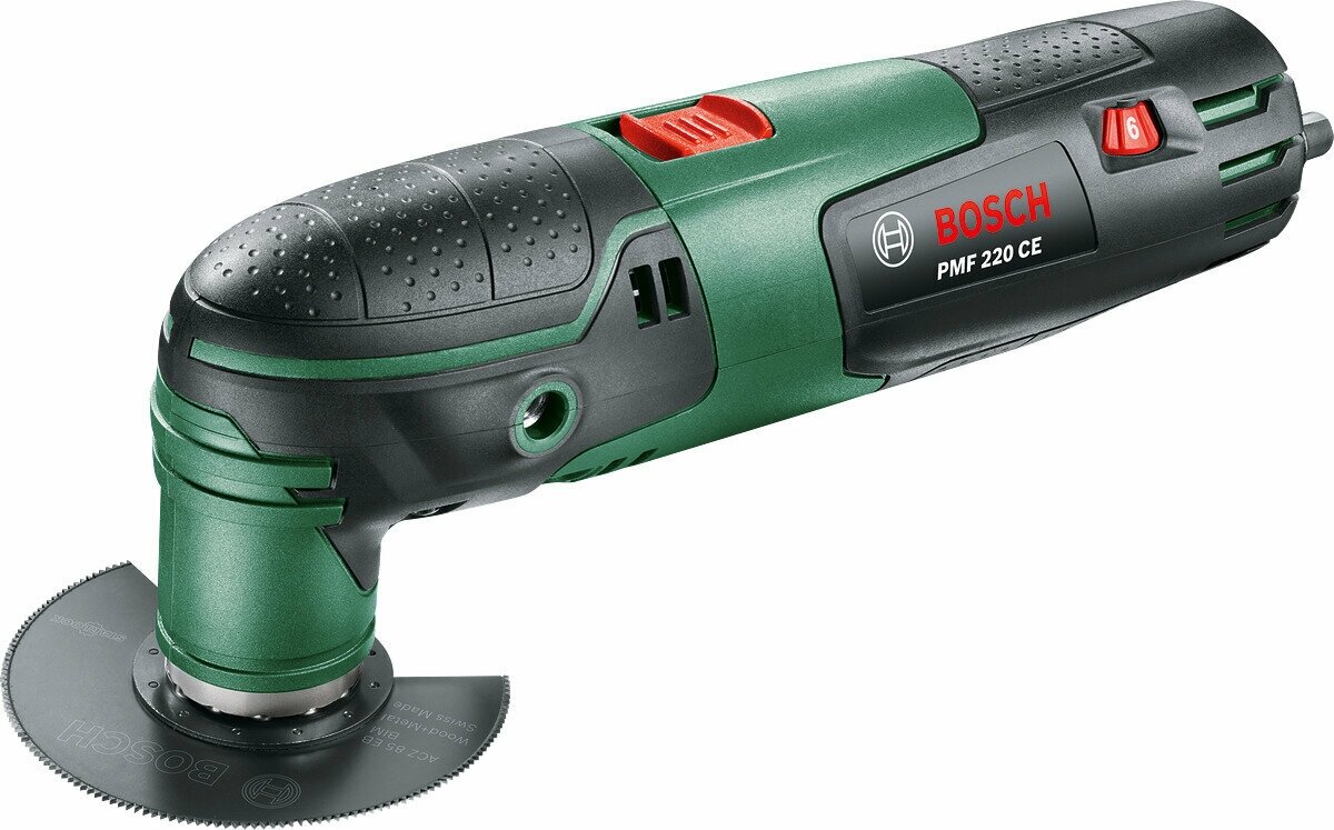 Многофункциональный инструмент Bosch PMF 220 CE 220Вт зеленый/черный