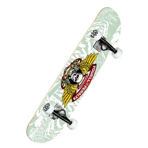 Скейтборд POWELL PERALTA WINGED RIPPER WHITE / BLUE 8