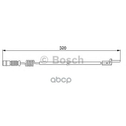 Датчик Износа Торм колодок Mb W163 Bosch арт 1 987 474 964 6490₽