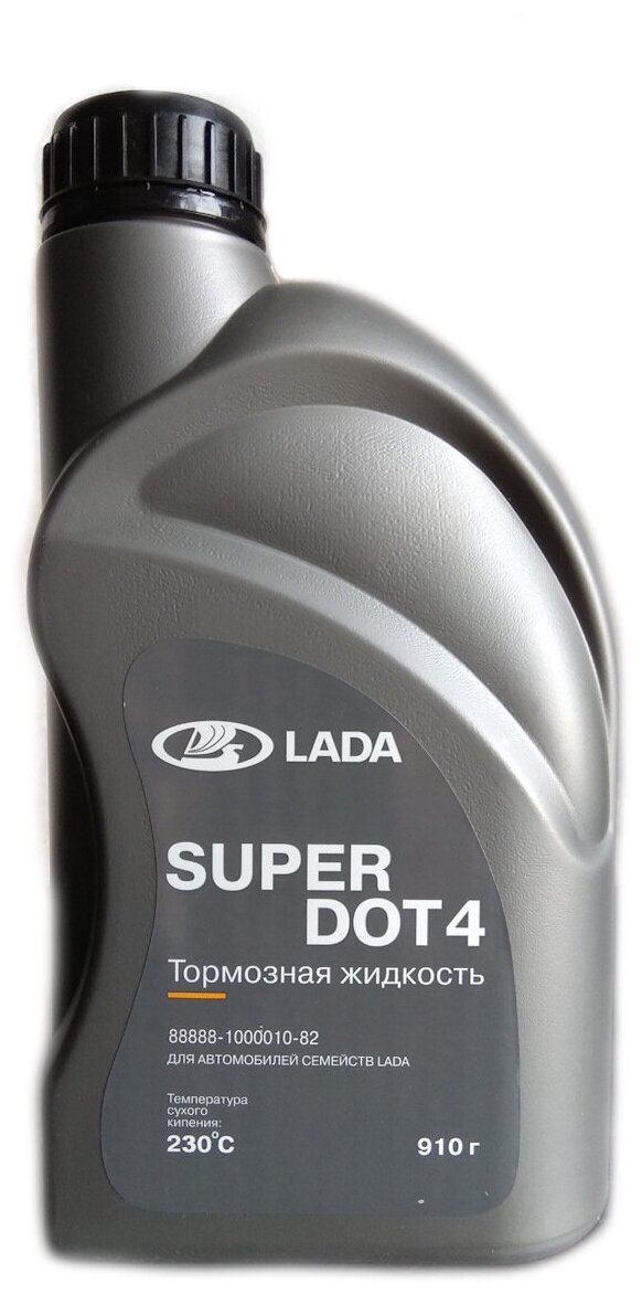 Жидкость тормозная LADA Super DOT-4 (1 л) Lada 88888100001082