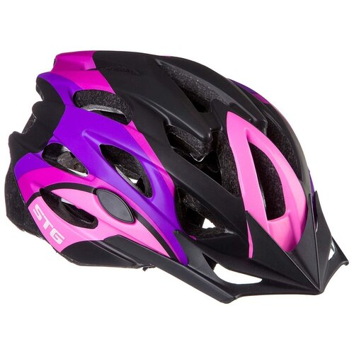 Шлем боксерский STG, MV29-A, L, черный/розовый/фиолетовый