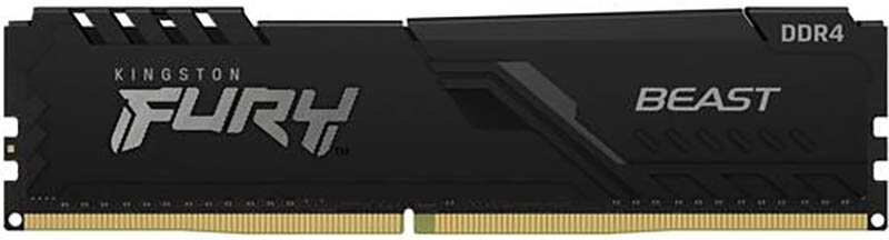 Модуль памяти Kingston Fury Black DDR DDR4 DIMM 2666Mhz PC21300 CL16 - 16Gb KF426C16BB1/16