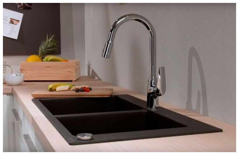 Смеситель для кухни Hansgrohe - фото №12