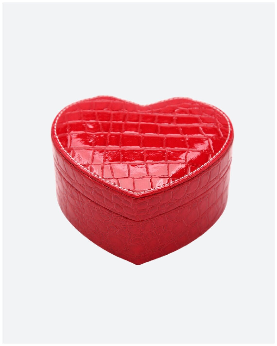 фото Шкатулка в виде сердца "Джульетта", красная