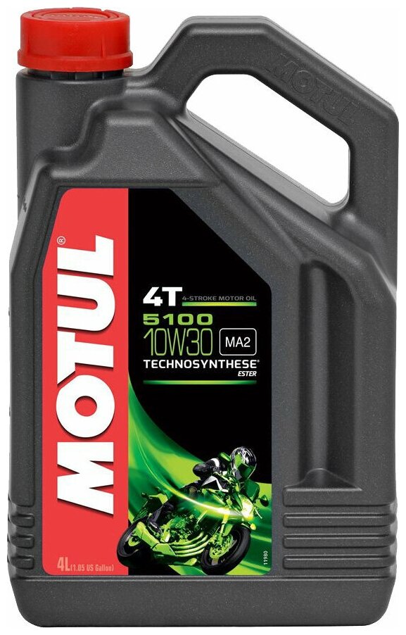 Моторное масло MOTUL 5100 4T 10W-30 4 л